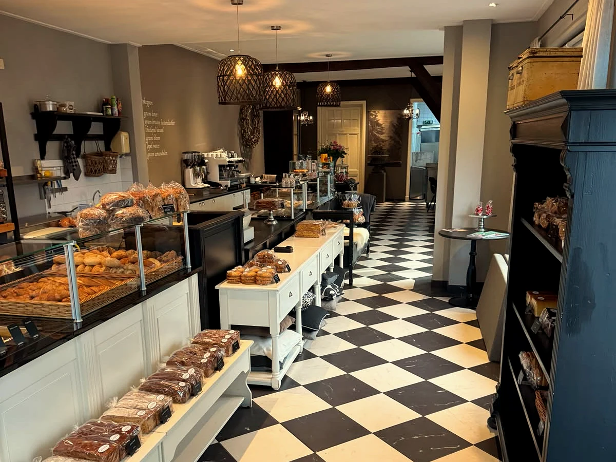 Winkel en konditorei van Bakkerij Pepping