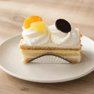 Slagroomcake gebak
